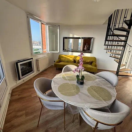 Duplex Lumineux Et Cosy , 2 A 5 Min A Pied Du Stade Pierre-mauroy * Villeneuve-d'Ascq