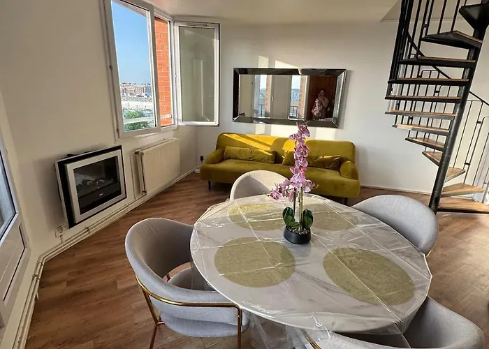 Lumineux Et Cosy En Duplex à 5 Min à Pied Du Stade Pierre Mauroy * Villeneuve-d'Ascq